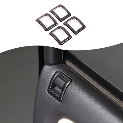 ABS Carbon Fiber Inner Door Trim Frame Cover For Cadillac Escalade 2007-2014 - Image 1 of 4