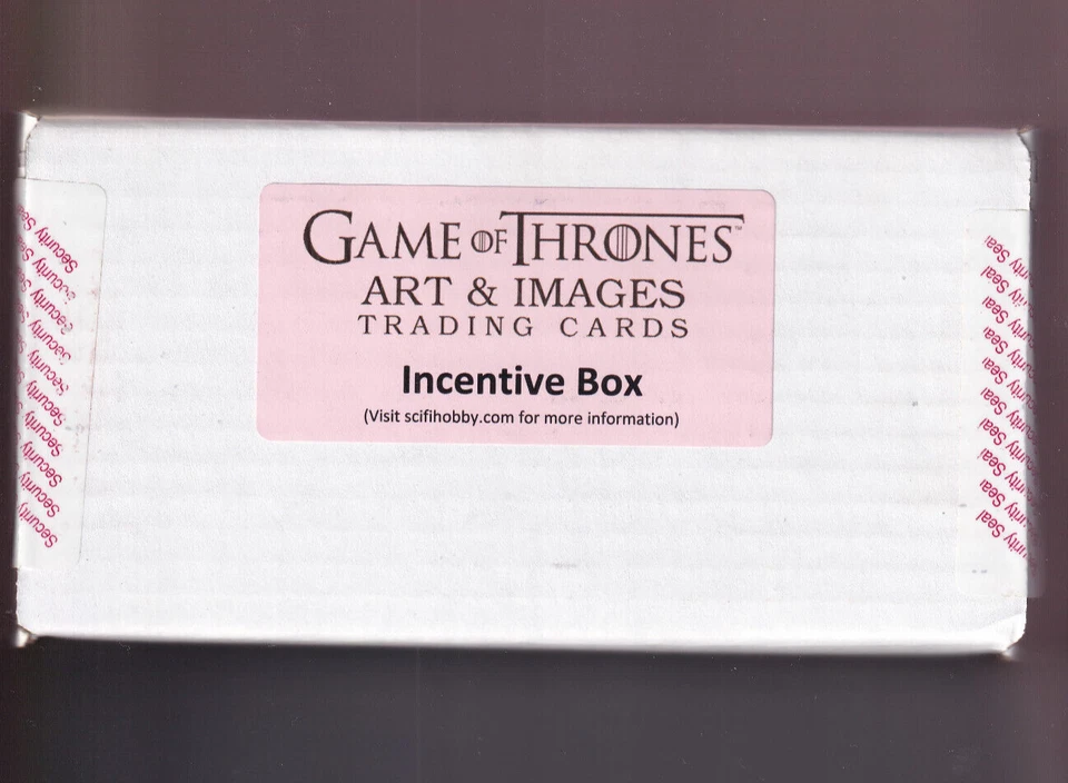 2023 Game of Thrones Art & Images FACTORY Sealed 12-Case INCENTIVE  BOX - Image 1 of 1