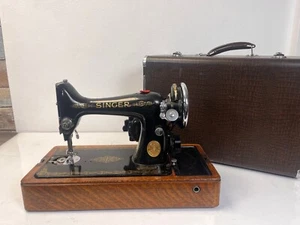 Máquina de coser Singer vintage EC165049 con estuche LEER DESCRIPCIÓN. - Imagen 1 de 16