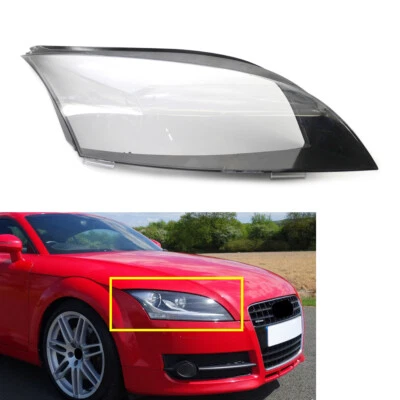 New Headlight Lens Lampshade Indicator Lamp Cover For Audi TT Roadster 2008-2014 - image 1 of 4