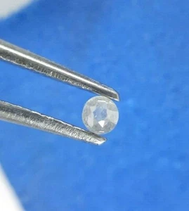 DIAMANTE NATURAL RÚSTICO 0.09CT 2.3MM SAL Y PIMIENTA TAMBULI ROSA CORTE PARA REGALO - Imagen 1 de 9