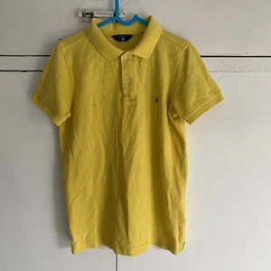 GANT polo shirt Age 5-6 Years Yellow Vgc!! - Picture 1 of 8