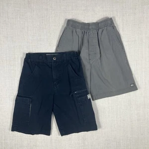Lot of 2 Vintage Quiksilver Shorts Kids Large 7 - Picture 1 of 7
