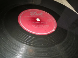 78RPM Dot 15370 Fontane Sisters - Rollin' Stone / Playmates, scruffy V to V- - Bild 1 von 5