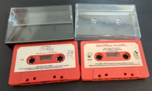 Lot Of 2 Walt Disney Storyteller Cassettes It's A Small World/Bumbleion's Funny - Picture 1 of 10