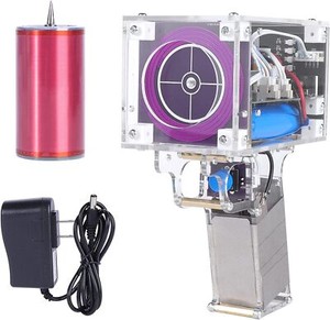Handheld Tesla Coil Electronics Trigger Mode Mini Arc Generator Lightning DIY