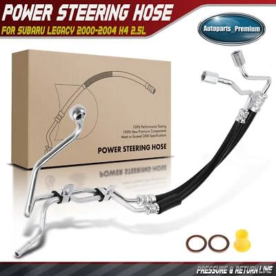 Power Steering Pressure and Return Hose Assy for Subaru Legacy 2000-2004 H4 2.5L - Image 1 of 4