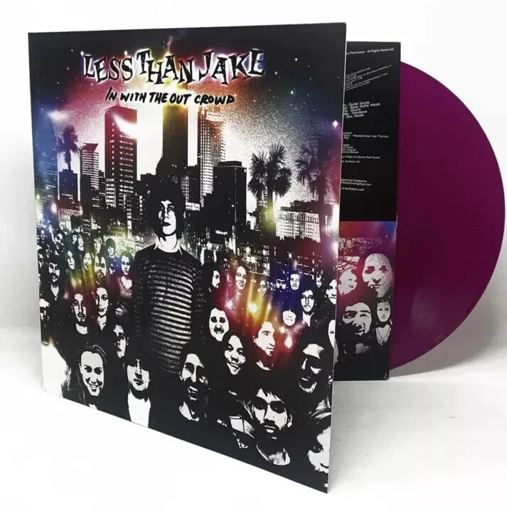 Less Than Jake – In With The Out Crowd - Purple LP Vinyl Record 12" - NEW Sealed - Image 1 of 1