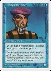 4 Prodigal Sorcerer 4x x4 - LP - 5th Edition - SPARROW MAGIC - mtg - Picture 1 of 1