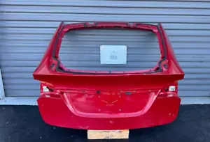 2015 - 2020 TESLA MODEL X REAR LID HATCH LIFT GATE TAILGATE Liftgate OEM Red - Picture 1 of 9