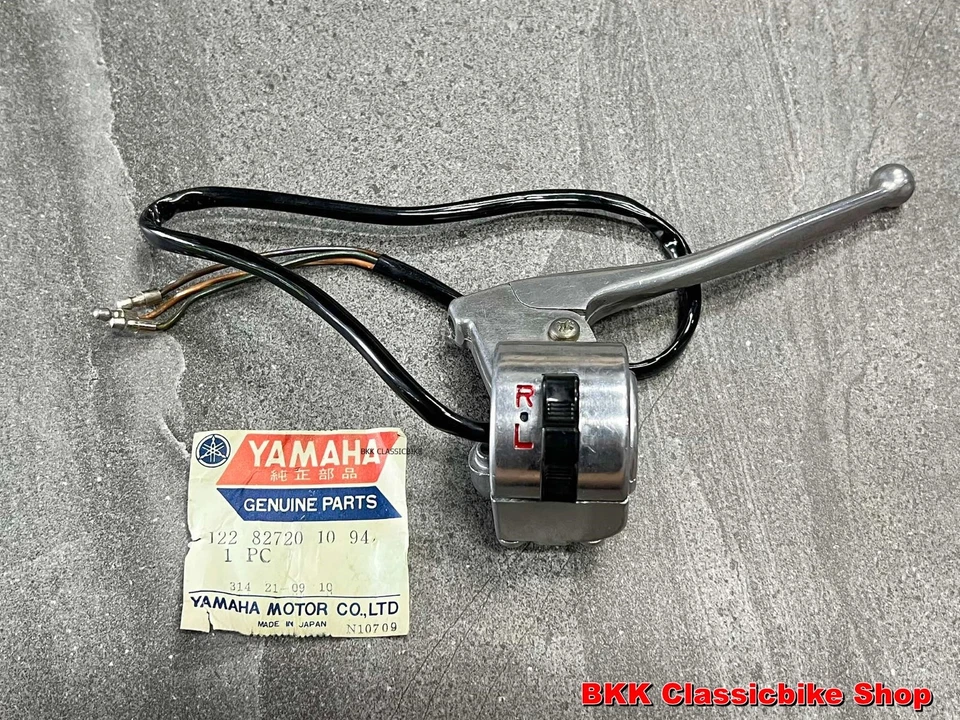 Nuevo de Lote Antiguo Yamaha YG1 YG1T YGS1 YJ1 YJ1K YJ2 YJ2S Interruptor de Manija de Palanca Derecha 122-82720-10 Foto 1 de 4