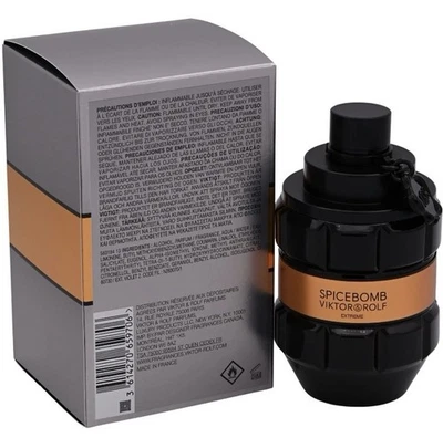 Spicebomb Extreme de Viktor & Rolf 3,04 oz Eau De Parfum Colônia Masculina Nova Na Caixa - Imagem 1 de 4