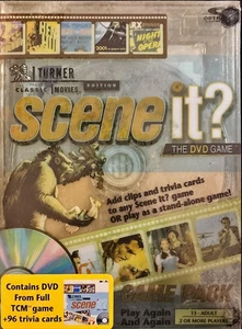 Scene It? DVD Game: Turner Classic Movie Edition Expansion Pack NEW Sealed - Picture 1 of 3