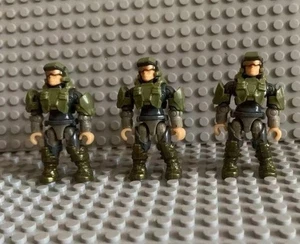 Mega Construx Bloks Halo Soldier X3 - Picture 1 of 3