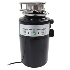 Kitchen Waste Disposer 1HP Power Large Torsion Remote Control Disposal Crusher - Picture 1 of 24