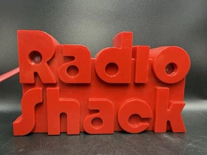 Radio Shack Novelty Radio AM portable W/ wrist strap, red plastic 1979 Works. - Picture 1 of 17