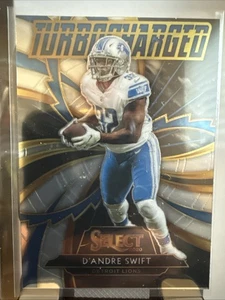 2020 Panini Select - Turbocharged D'Andre Swift #T19 (RC) - Bild 1 von 2