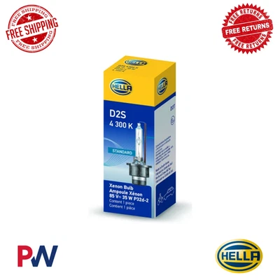 Hella Xenon D2S Bulb P32-2d 85V 35W 4300K-D2S 4300 K - Image 1 of 3