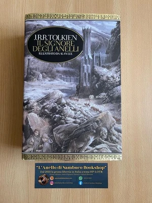 J.R.R. Tolkien Il Signore Degli Anelli Deluxe Alan Lee Prima Edizione Giunti - Immagine 1 di 4