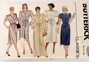 Patrón de costura vintage Butterick Classics #6624 tallas 14, 16, 18 - Imagen 1 de 3
