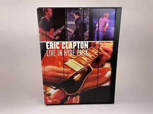Eric Clapton: Live in Hyde Park (DVD, 2001) Tested - Picture 1 of 7