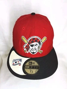 Pittsburgh Pirates NEW ERA Fitted Cap 7 1/8 Wool Throwback 59Fifty 1960 Green UV - Picture 1 of 8