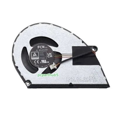 New Acer Aspire A315-24P A315-510P A515-48M A515-58M A515-58P CPU Cooling Fan 5V - Image 1 of 2