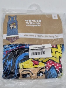 Wonder Woman Women's 2 Piece Cami & Panty Set NEW Size Small - Picture 1 of 3
