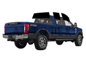 PreCut All Sides Window Film Any Tint Shade % for Ford F250 Super Cab 2017-2022 - Bild 1 von 11
