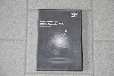 Bentley Flying Spur Continental GT DVD Navigation Western Europe 3W0919859BF - Bild 1 von 4