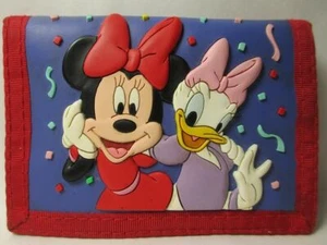 Walt Disney World Minnie Mouse Daisy Duck Wallet Child kids Colorful Cute - Picture 1 of 6