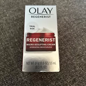 New Olay Regenerist Micro-Sculpting Cream Hydrating Moisturizer 14g/0.5oz Jar - Picture 1 of 4