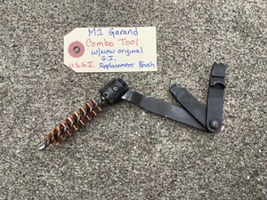 WWII M1 Garand M3 Combination Tool Cleaning Brush 30 Cal New USGI Brush - Picture 1 of 3