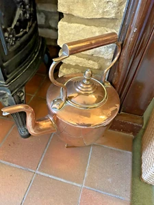 Vintage style large stove top copper kettle - Picture 1 of 1
