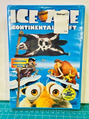 Ice Age Continental Drift (DVD, 2012) семейный фильм совершенно новый запечатанный - Изображение 1 из 3