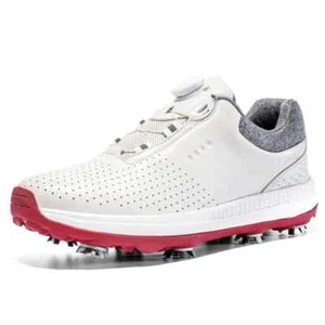 Herren Golf Spikes Schuhe Wasserdicht Golfschuhe Bequem Anti Rutsch Sneaker - Bild 1 von 18