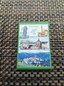 Italy Toscana Tuscany fridge magnet 3". Serene Sienna Florence Pisa. Italy Made - Picture 1 of 21