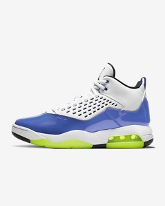Zapatillas Hombre Jordan Maxin 200 White/ Black-Gym Red
