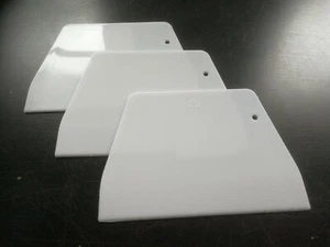 Teigspachtel Teigschaber Teigkarte Teigkratzer Tortenverzierer 3er Set - Bild 1 von 12