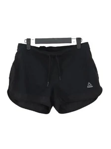 Reebok Women's Shorts M Black Polyester with Spandex Sweat - Picture 1 of 6