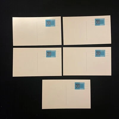 US. UX53. 4c. Crowd & Census Bureau Punch Card. Postal Cards. MNH. 1965 - Image 1 of 3