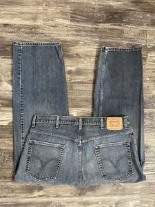 Levi's 569 Men's Size Loose Straight Fit Medium Wash Jeans Size 38 X 29 - Picture 1 of 6