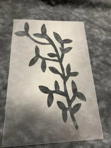 STENCIL Vines Airbrush Durable Reusable Mylar 53 Made in USA - Picture 1 of 1