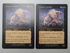 UNDEAD WARCHIEF x2 MTG SCOURGE NM UNPLAYED MAGIC THE GATHERING ZOMBIE