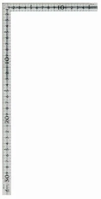 SHINWA CARPINTERO CUADRADO Tamaño pequeño ranurado 330x165mm acero inoxidable... - Imagen 1 de 4