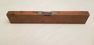 Antike Vintage Bristol Tool Co. Holz Wasserwaage 12" lang schöner Zustand und genau - Bild 1 von 9