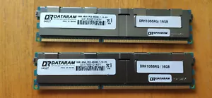 DataRam DRH1066RQ DDR3 PC3-8500R 32(2x16Gb) Registered ECC Server Memory RAM - Picture 1 of 1