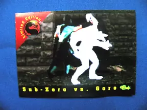 1994 Classic Midway Limited Edition Mortal Kombat Sub-Zero - Goro #LE7 - Picture 1 of 2