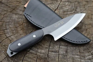 Masano Toyokuni Japan TKA-018 Yama 3.54" Fixed Blade Hunting Cutlery Camp Knife - Picture 1 of 9