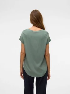 VERO MODA Women blouse short sleeve round neck basic regular fit - Imagen 1 de 28